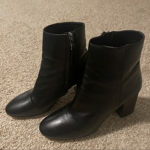 Halogen Black Booties